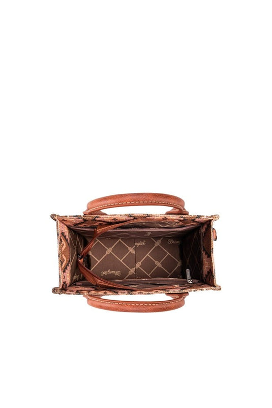 Wrangler Southwestern Crossbody Bag - Brown