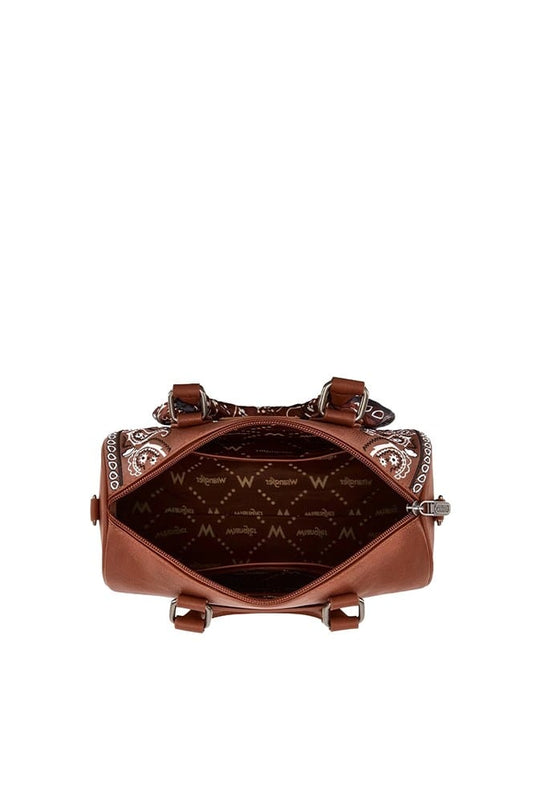 Wrangler Paisley Barrel Bag - Tan