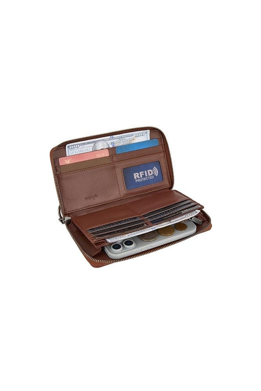 Wrangler Paisley Wallet - Tan