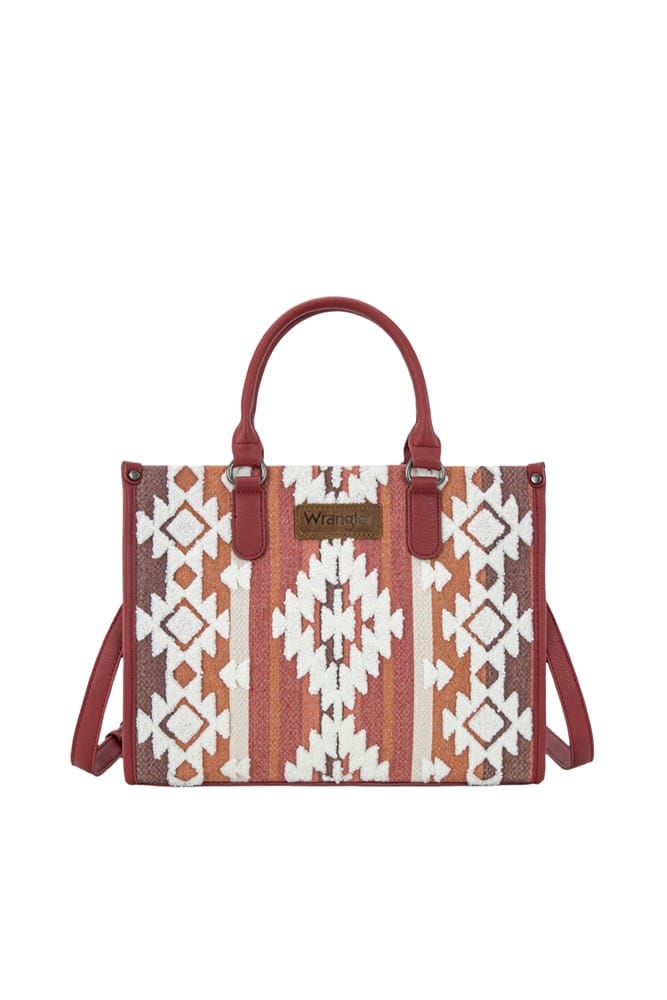 Load image into Gallery viewer, Wrangler Cilia Crossbody Tote Bag - Burgundy
