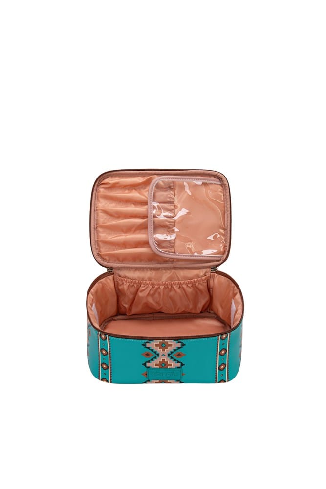 Load image into Gallery viewer, Wrangler Travel Cosmetic Bag - Turquoise

