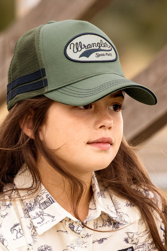 Load image into Gallery viewer, Wrangler Kids Aneta Trucker Cap
