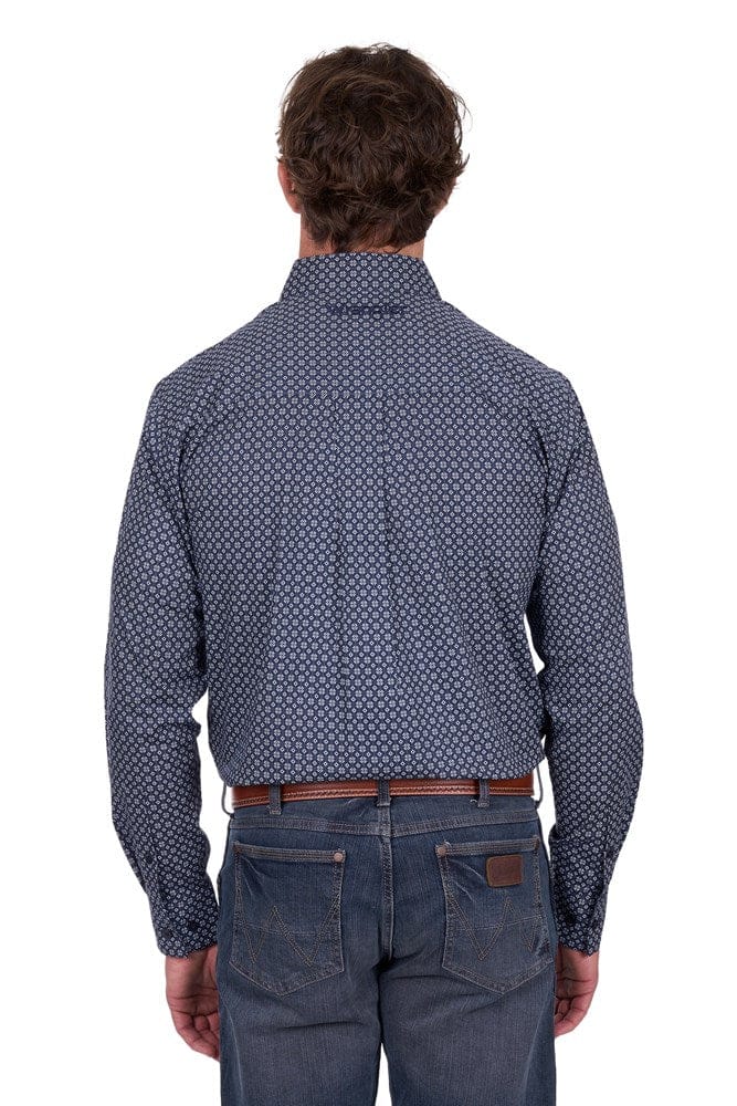 Load image into Gallery viewer, Wrangler Men’s Jacob Print Button Down Long Sleeve Shirt
