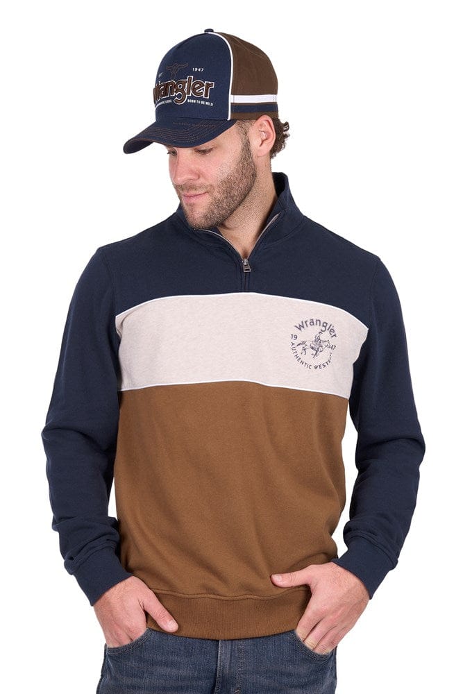 Load image into Gallery viewer, Wrangler Men’s Steve 1/4 Zip Pullover

