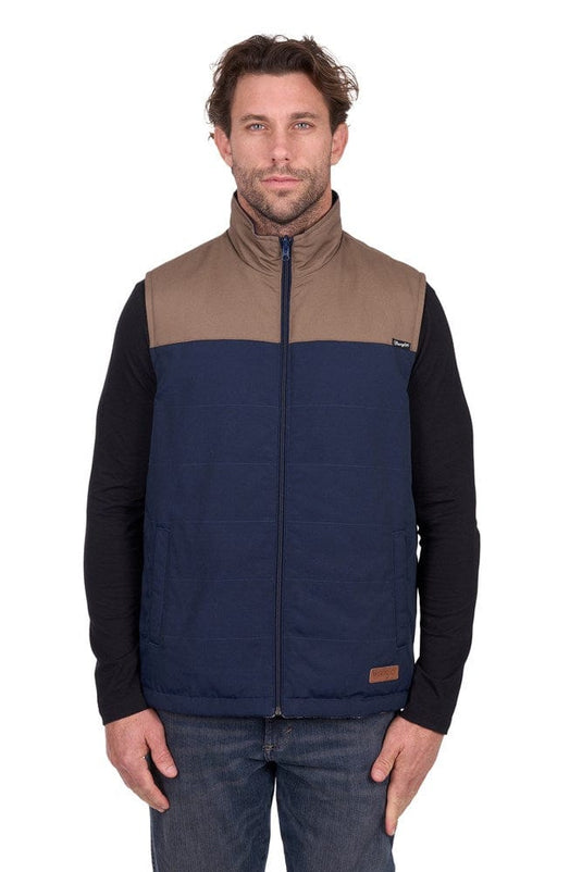 Wrangler Mens Dean Reversible Vest