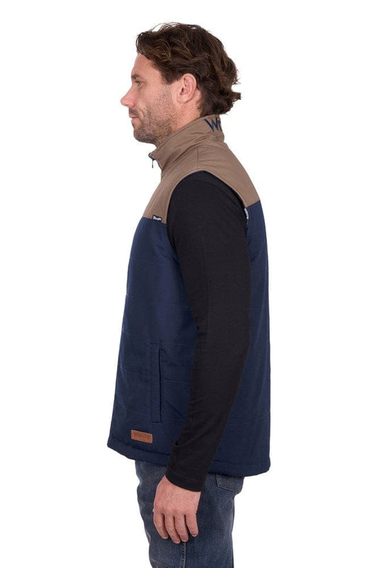 Wrangler Mens Dean Reversible Vest