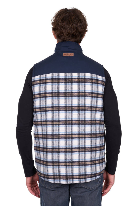Wrangler Mens Dean Reversible Vest