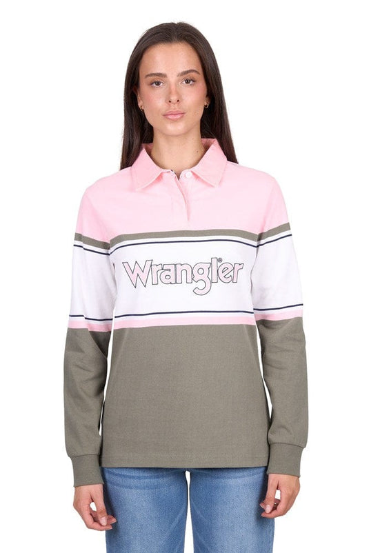 Wrangler Women’s Luella Stripe Rugby