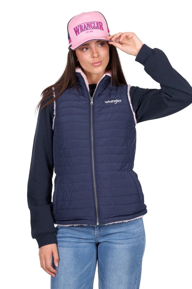 Load image into Gallery viewer, Wrangler Women’s Marta Reversible Vest

