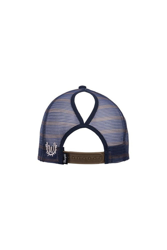 Wrangler Francis High Profile Ponytail Trucker Cap