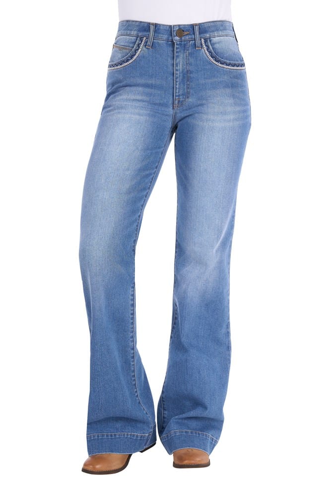 Load image into Gallery viewer, Wrangler Womens Margo Trouser Jean-Willow
