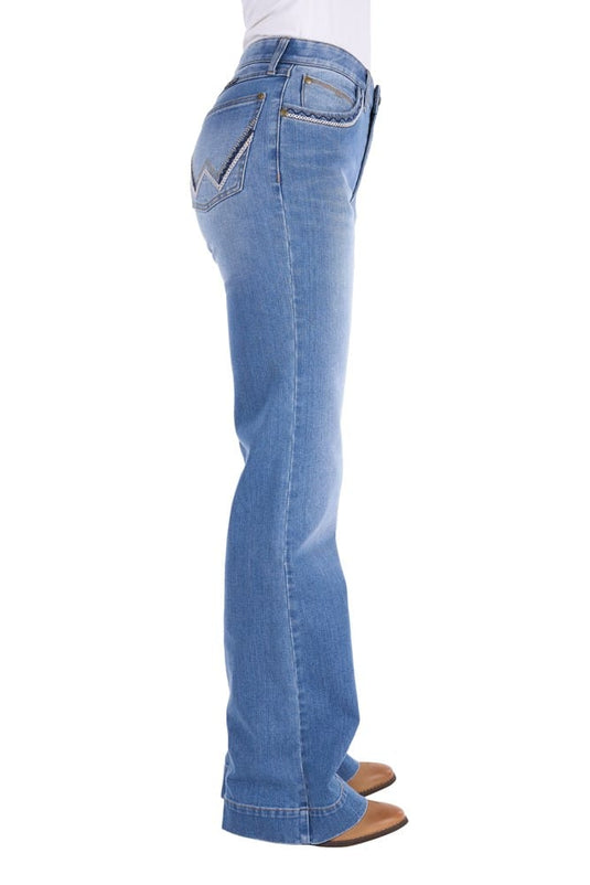 Wrangler Womens Margo Trouser Jean-Willow