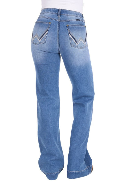 Wrangler Womens Margo Trouser Jean-Willow