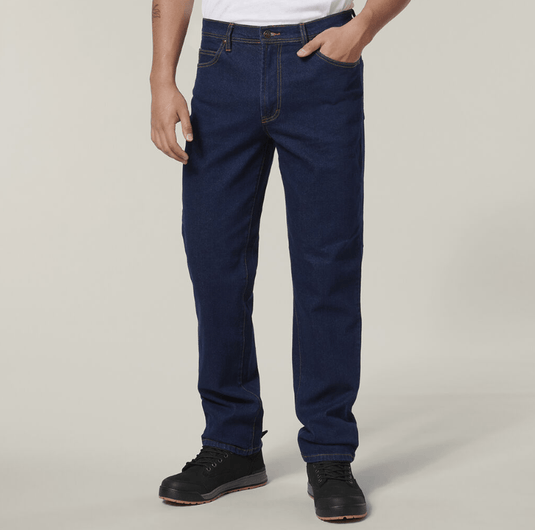 Hard Yakka Straight Leg Stretch Denim