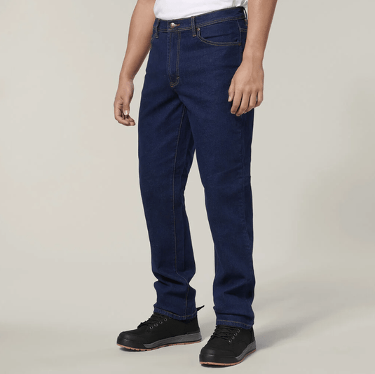 Hard Yakka Straight Leg Stretch Denim