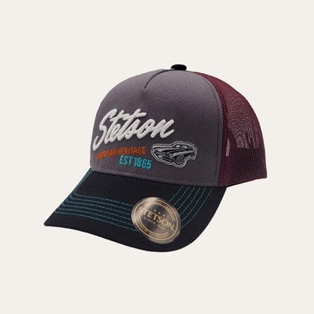 Load image into Gallery viewer, Stetson American Muscle Truckers Cap
