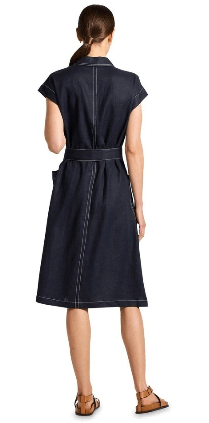 Load image into Gallery viewer, Yarra Trail Womens Atlas Dress - Navy
