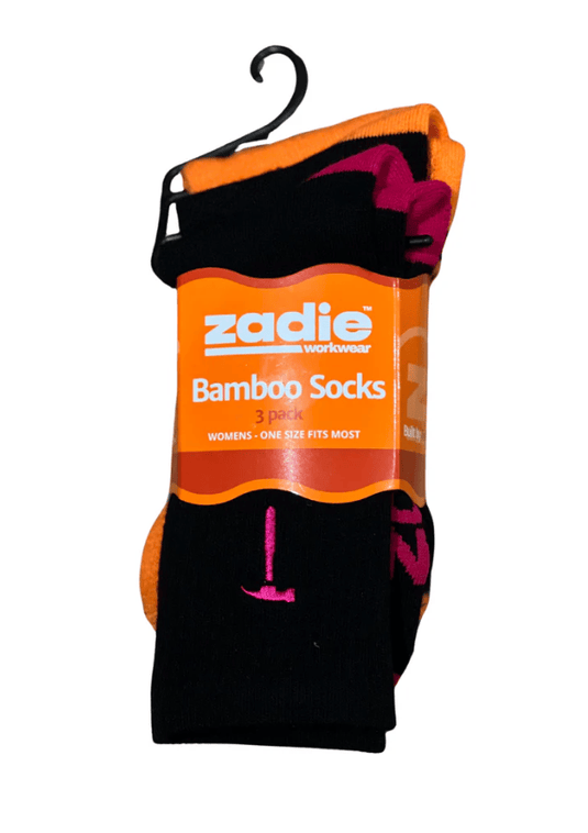 Zadie Womens 3 Pack Bamboo Socks - Unstoppable