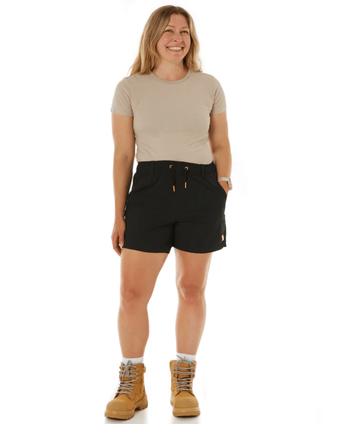 Load image into Gallery viewer, Zadie Womens Z-Lite Comfort with 4 Way Stretch Short - Black
