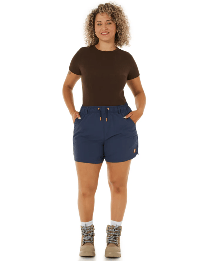 Load image into Gallery viewer, Zadie Womens Z-Lite Comfort with 4 Way Stretch Short - Navy
