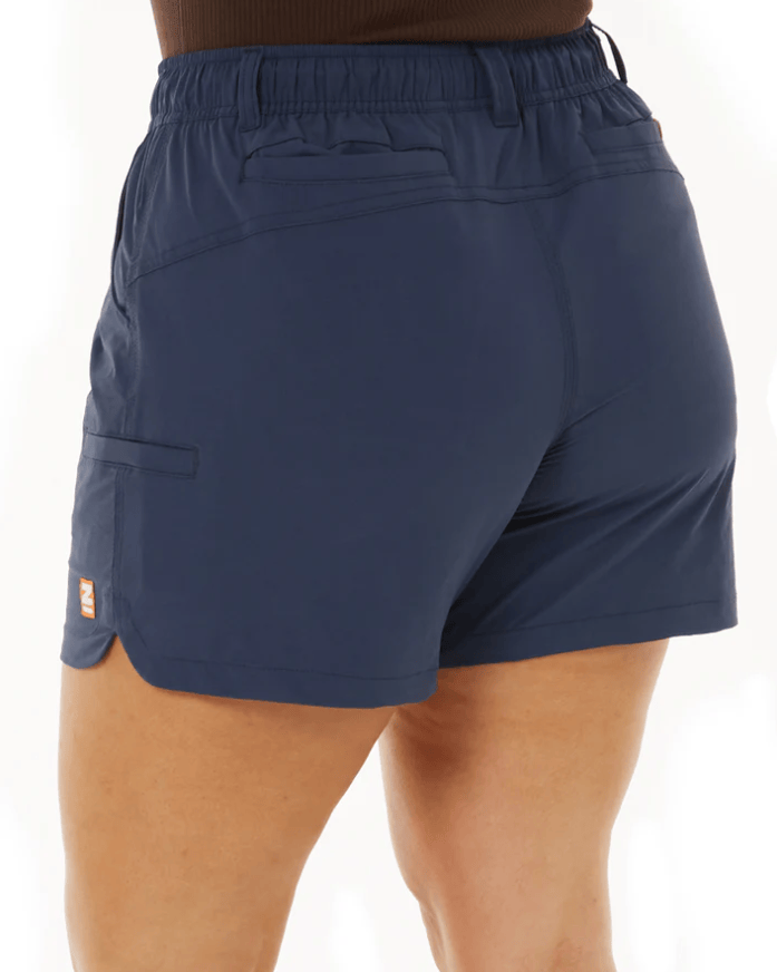 Load image into Gallery viewer, Zadie Womens Z-Lite Comfort with 4 Way Stretch Short - Navy
