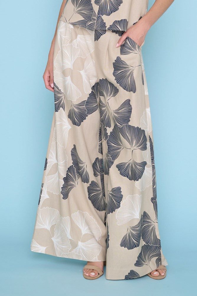 Load image into Gallery viewer, Picadilly Womens Printed Wide Leg Pant
