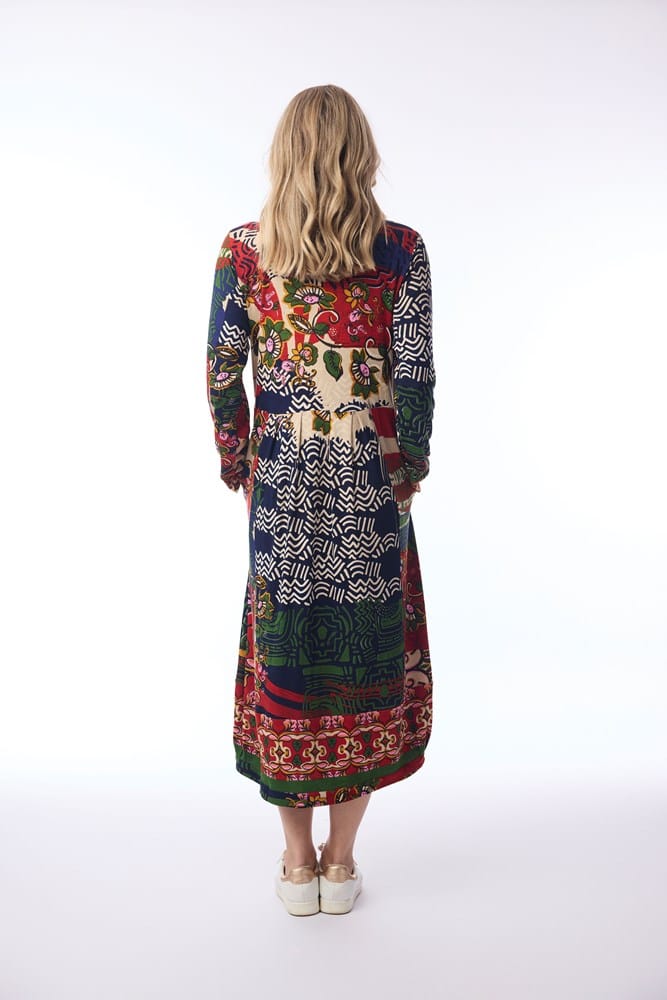 Load image into Gallery viewer, Orientique Womens Zapotec Bubble Dress
