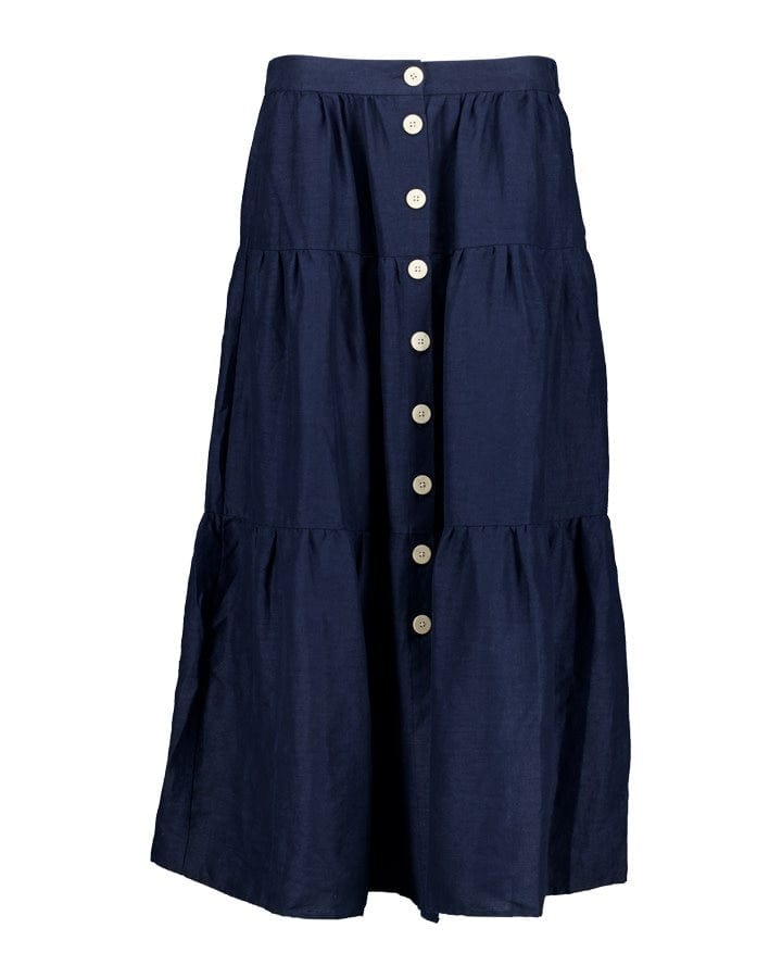 Load image into Gallery viewer, Swanndri Womens Audrey Linen Skirt
