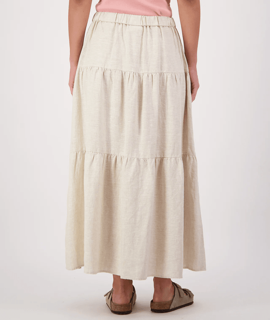 Swanndri Womens Audrey Linen Skirt
