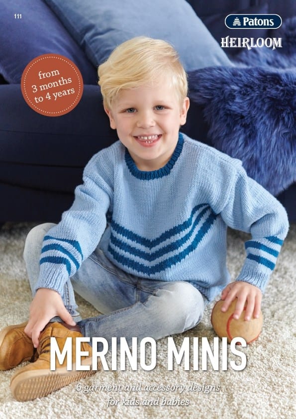 Load image into Gallery viewer, Patons Pattern Book - Merino Minis
