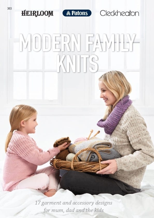 Load image into Gallery viewer, Patons Pattern Book - Modern Family Knits

