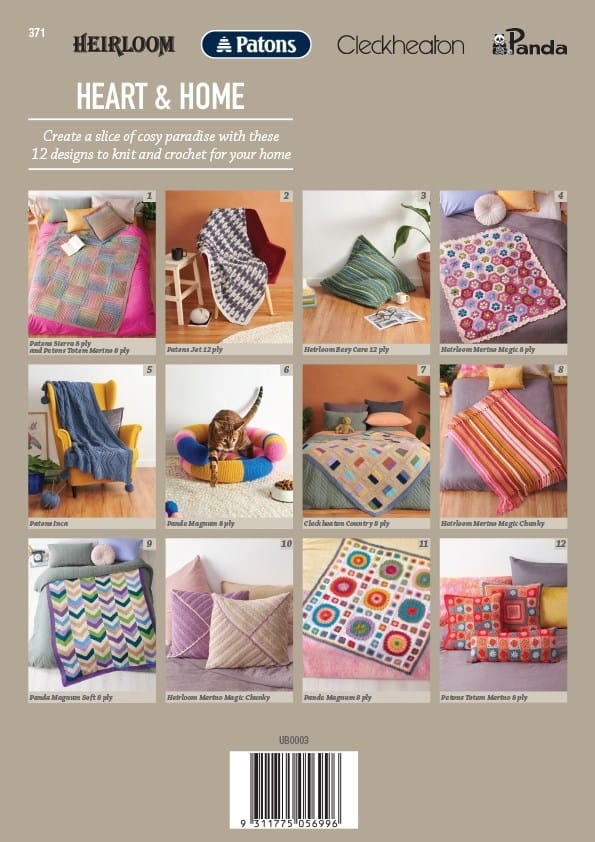 Load image into Gallery viewer, Cleckheaton Pattern Book - Heart and Home
