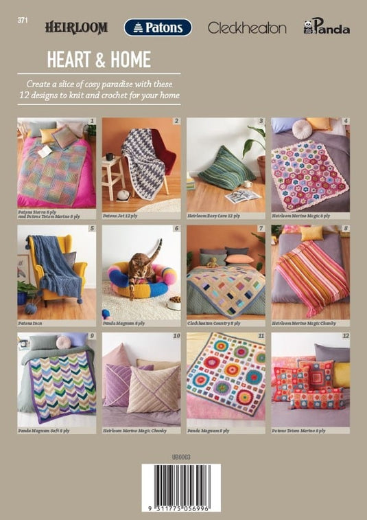Cleckheaton Pattern Book - Heart and Home