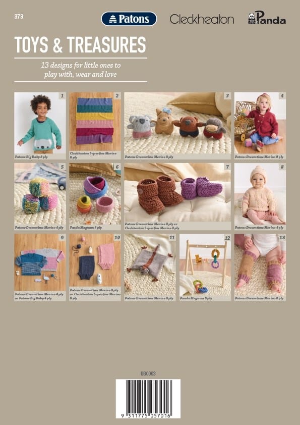 Load image into Gallery viewer, Patons Pattern Book - Toys and Treasures
