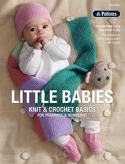 Load image into Gallery viewer, Patons Little Babies Knit and Crochet Book
