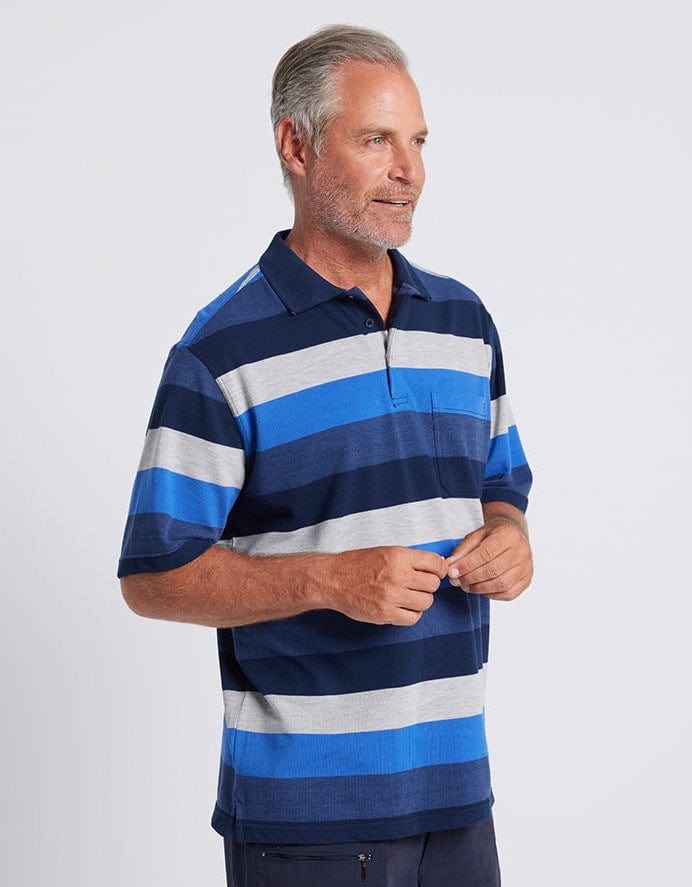 Load image into Gallery viewer, Breakaway Mens Huxon Polo
