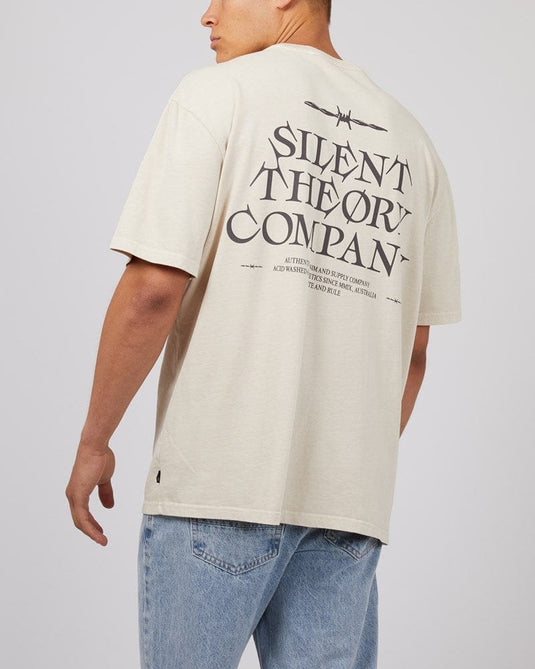 Silent Theory Mens Barb Tee