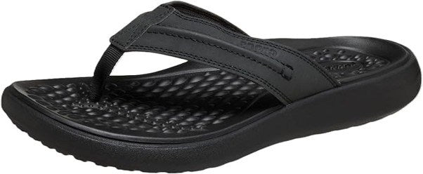 Load image into Gallery viewer, Crocs Yukon Vista II Literide Flip - Black/Black
