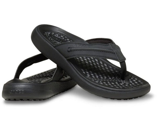 Crocs Yukon Vista II Literide Flip - Black/Black