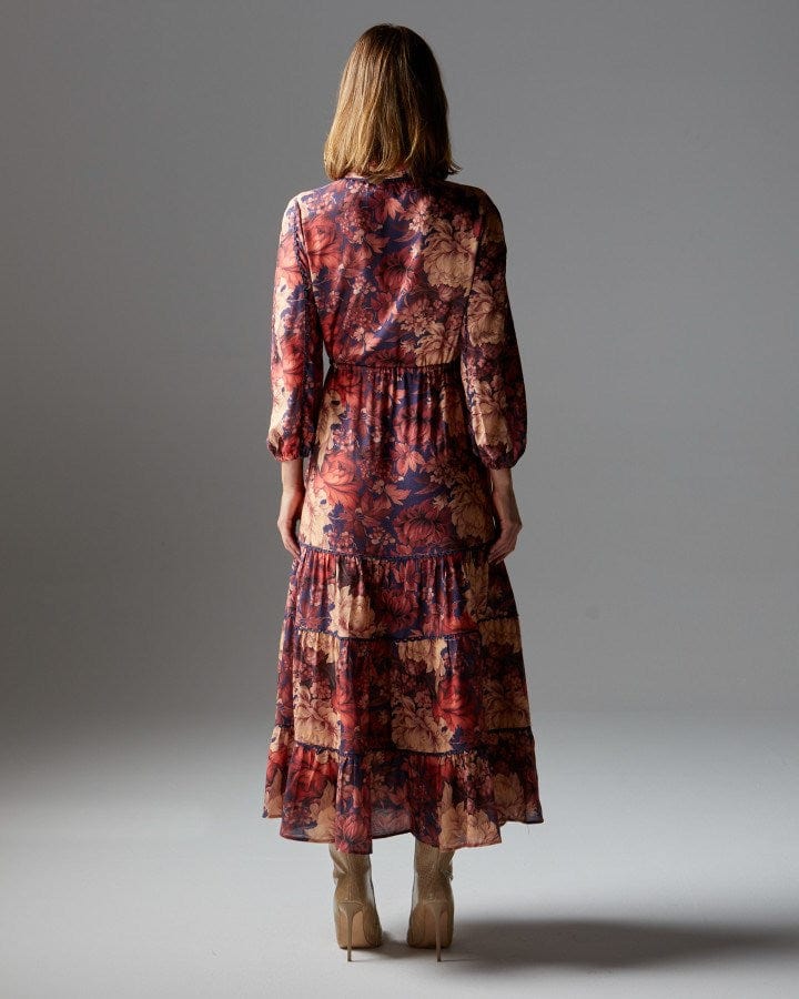 Load image into Gallery viewer, Fate &amp; Becker Berry Kiss Midi Dress
