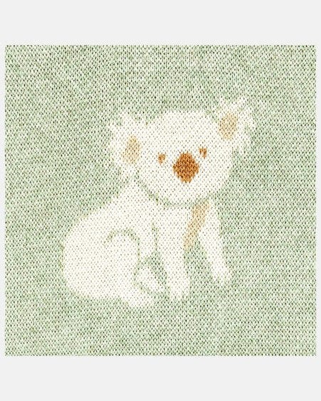 Load image into Gallery viewer, Toshi 100% Cotton Yarn Baby Organic Blanket Storytime - Koala
