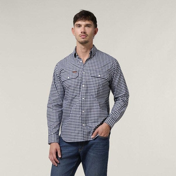Mustang Mens Formal Check Shirt