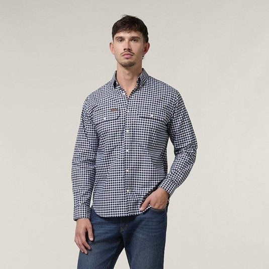 Mustang Mens Formal Check Shirt