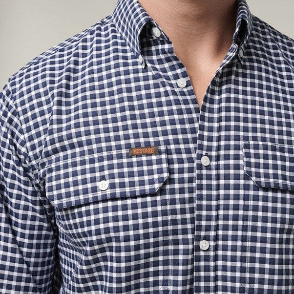 Load image into Gallery viewer, Mustang Mens Formal Check Shirt
