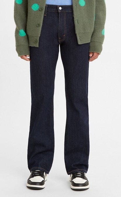 Levis Mens 517 Bootcut Jeans - Rinse