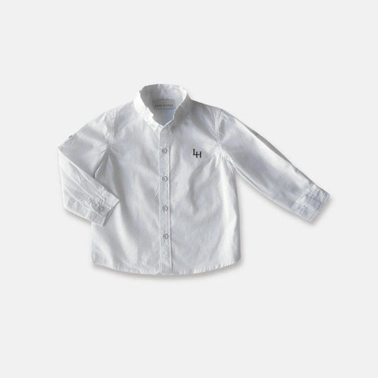 Love Henry Boys Oxford Dress Shirt - White
