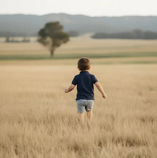 Love Henry Boys Polo Shirt - Navy