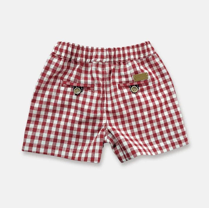 Load image into Gallery viewer, Love Henry Boys Sonny Shorts - Red Check
