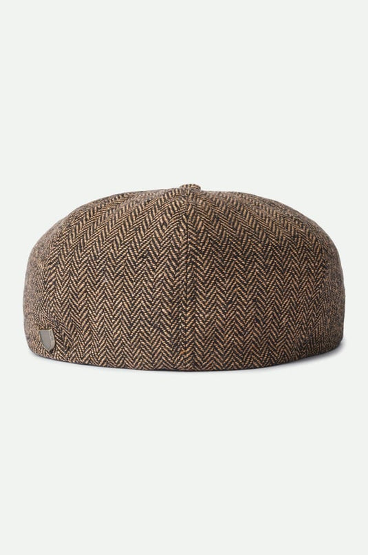 Brixton Mens Brood Snap Cap - Brown/Khaki