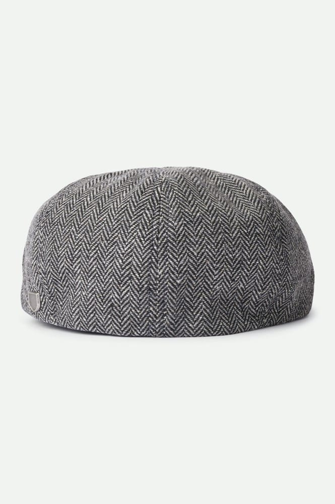 Load image into Gallery viewer, Brixton Mens Brood Snap Cap - Grey/Black
